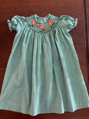 orient expressed christmas dress | Dresses | Smocked By Orient Expressed horizontal stripe dress